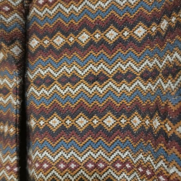 NEW Doncaster Chevron Ranchcore Southwestern Praire Desertchic Blazer Size 20W - Picture 2 of 9